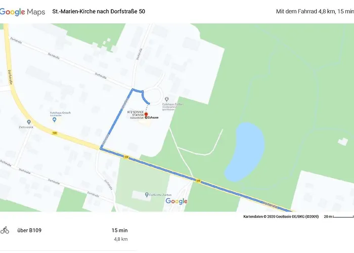 Kastanienblick Oder Parkblick, Oder Unser Radlerzimmer! Apartamento Ziethen (Vorpommern-Greifswald)